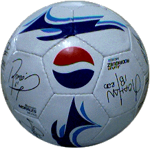 soccer ball gift pepsi